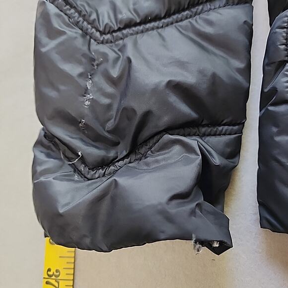 Michael Kors Packable Down Fill Jacket w/Hood Women Size Medium Black - Picture 4 of 8